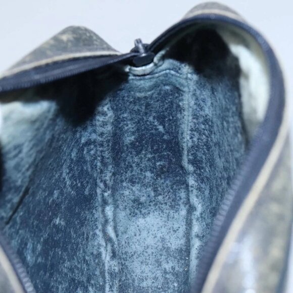 GUCCI GG Supreme Sherry Line Clutch Bag PVC Navy Red 89 01 034 Auth 103583 - Picture 12 of 16